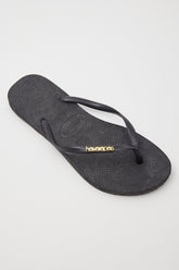 Slim Metal Logo Black/Gold